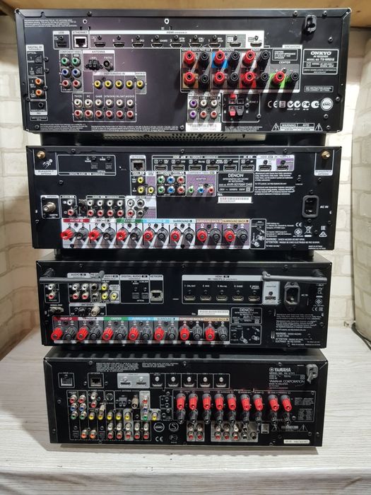 Ресивер DENON AVR S750H,Yаmaha RX-V771,ONKYO