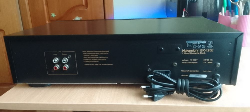Кассетная дека Nakamichi BX - 125E