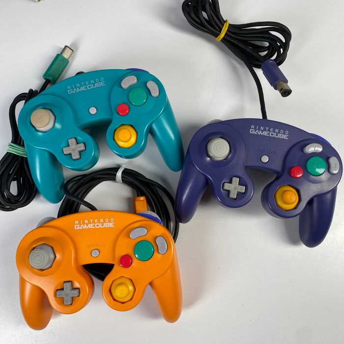 Геймпад Nintendo GameCube DOL-003 Indigo Контролер Гейм Кьюб Аксесуари Асортимент
