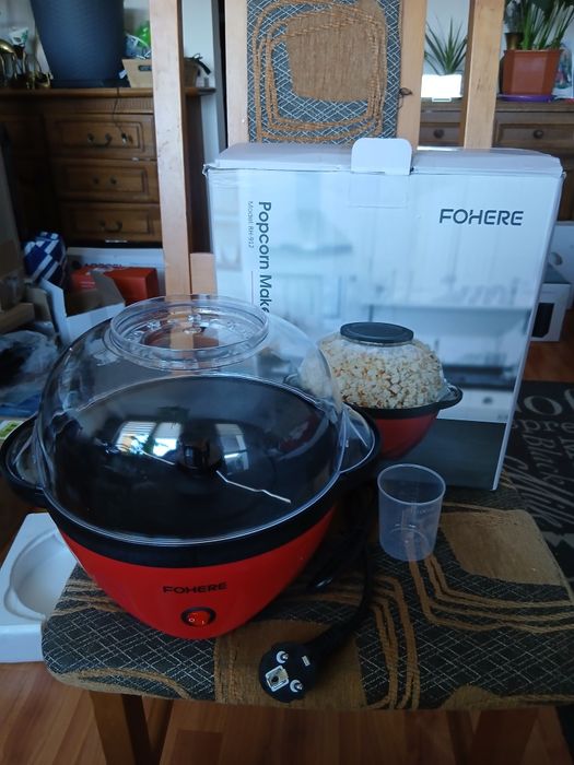 Maszyna do robienia popcornu, 3,5 l, do domu, elektryczna maszynka