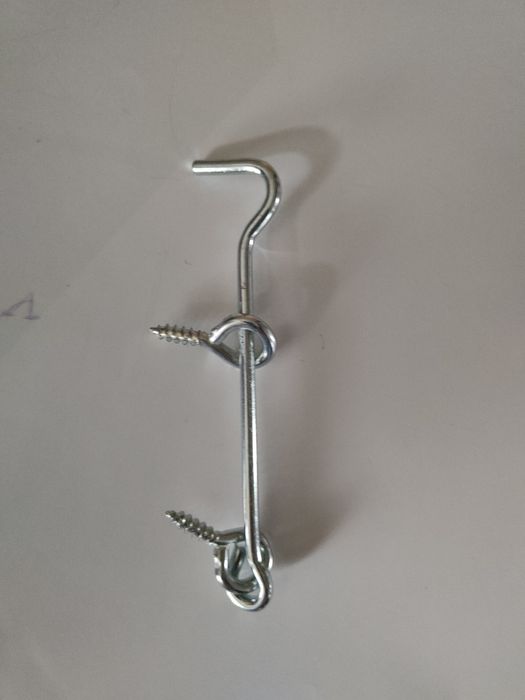 Haczyk okienny dł 60, 80, 100 lub120 mmm