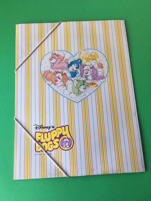 Capa de elásticos dos Fluppy Dogs Anos 80 Ambar