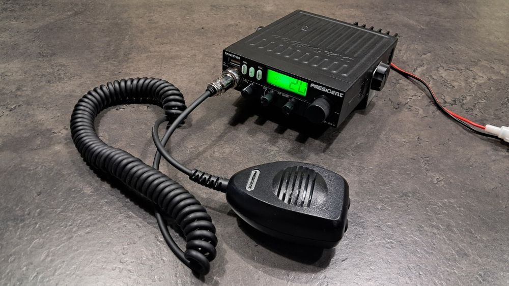 Cb Radio President Martin.