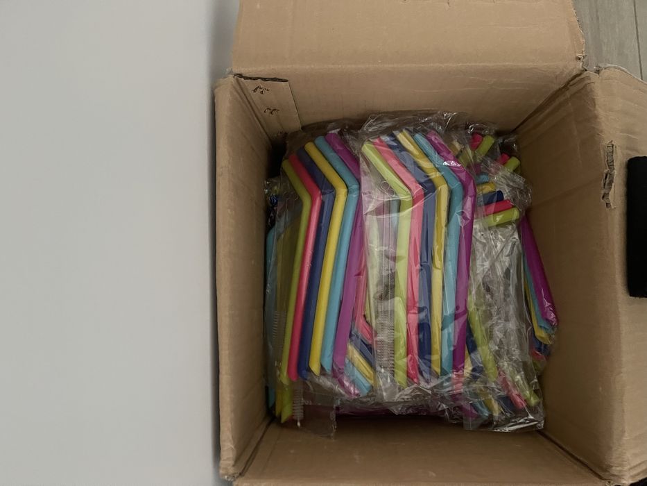 PALHINHAS, batidos,iogurtes liquidos REUTILIZAVEIS pack 6 unid.