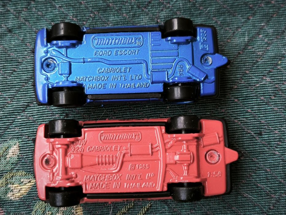 Matchbox ford e BMW