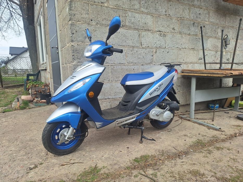 Skuter 50  200km przebiegu