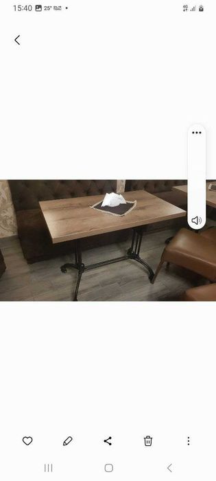 Столи чугунні 6 шт.