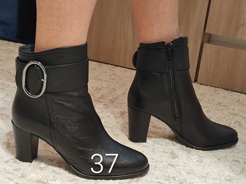 Sapatos,botas de pele