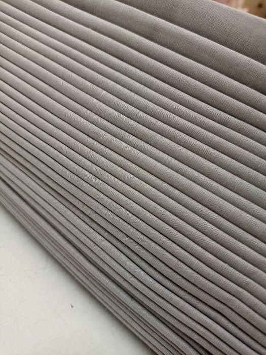 Bawełna tkanina materiał szary 21mb