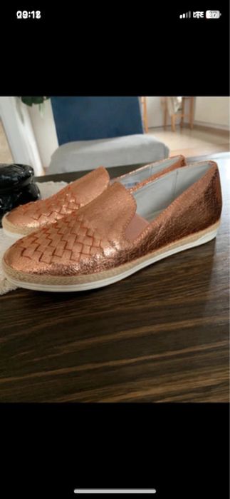 Buty damskie espadryle roz 38
