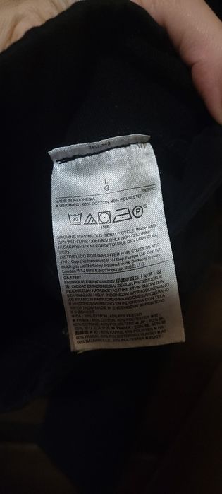 Bluza czarna z kapturem