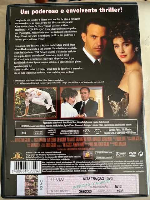 Alta Traição com Kevin Costner e Gene Hackman