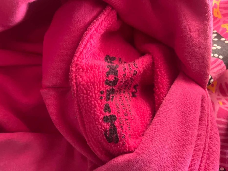 sp5der hoodie pink