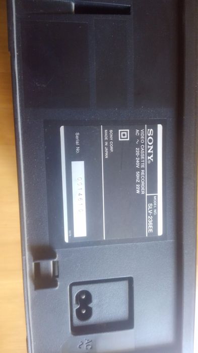 Відеомагнітофон sony slv - 236 ee оригінал