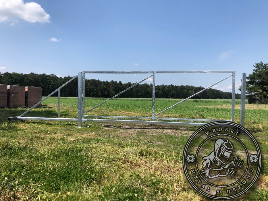 Ogrodzenie palisadowe kute płoty bramy przesuwne ocynk panel 3D