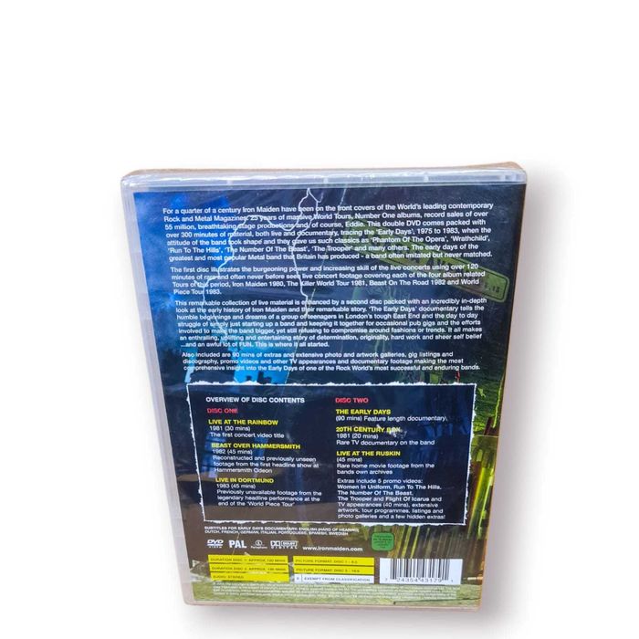 DVD Iron Maiden – The History of Iron Maiden, Part 1: The Early Days