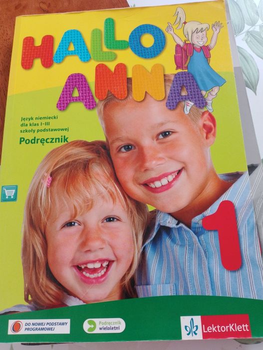 Hallo Anna 1 nua podręcznik do Niemieckiego
