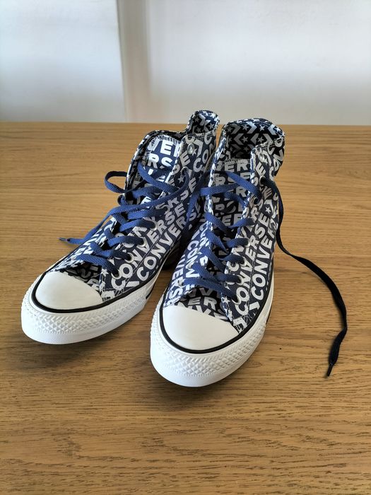 Converse Chuck Taylor All Star Wordmark Azuis Novos Nunca Usados