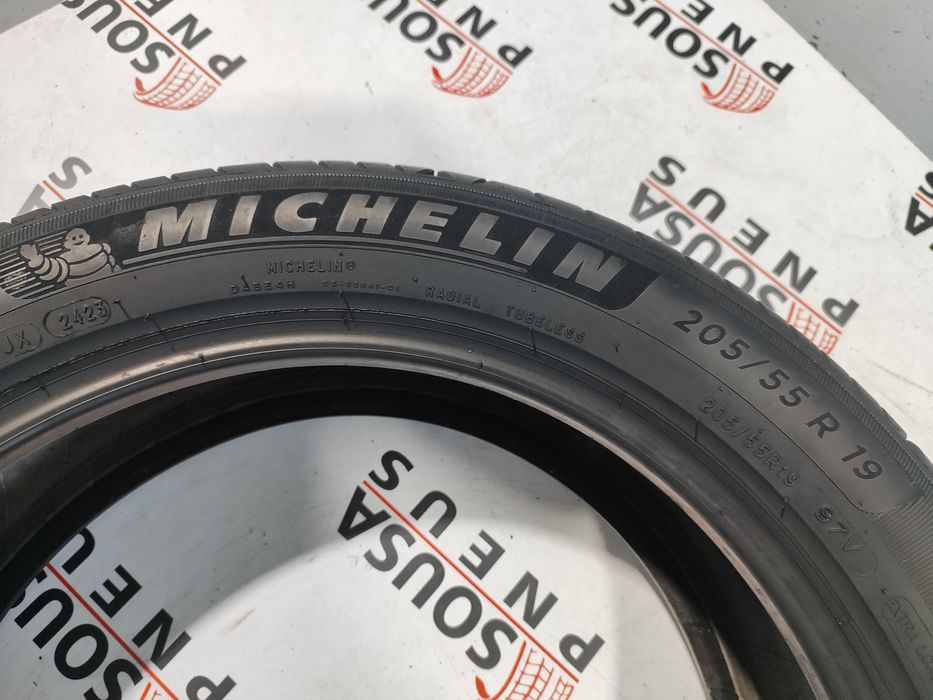 2 pneus semi novos 205-55R19 Michelin - Oferta dos portes