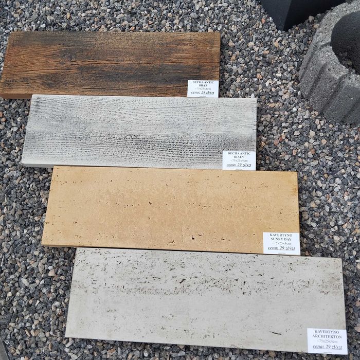 Pień betonowy ozdoba do ogrodu imitacja drewna deska wysyłka gratis