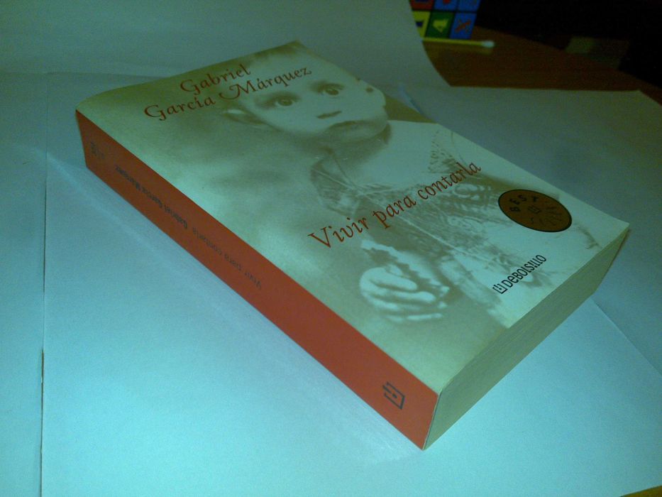 vivir para contarla (gabriel garcia márquez) 5º edición 2005 livro