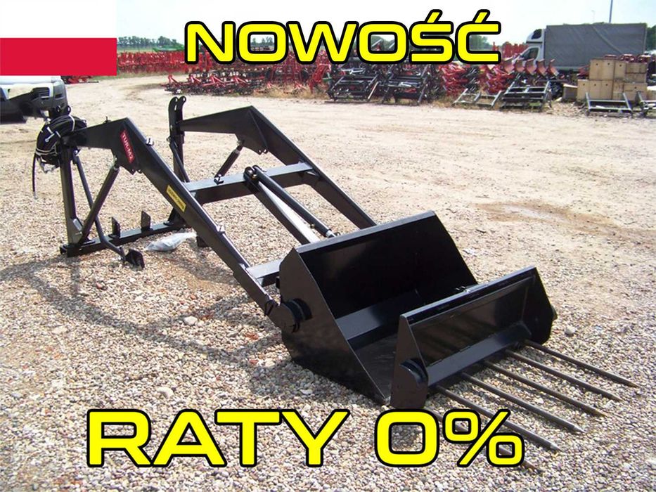 Ładowacz TUR C-330 / C-360 – 1 lub 2  sek Łyżka, Widły  Raty, Dostawa!