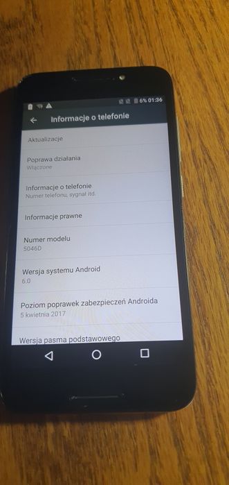 Telefony  alcatel A3 16szt