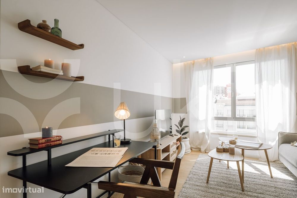 Apartamento T1 em Alvalade
