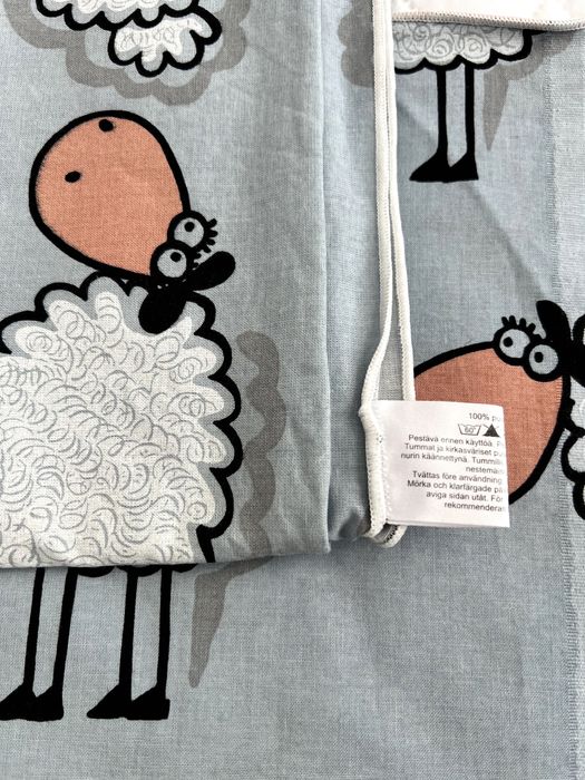 Skandynawska 100% bawełniana poszwa+poszewka