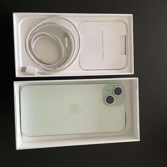 iPhone 15 Plus 128GB — Como novo, com película, fatura e garantia