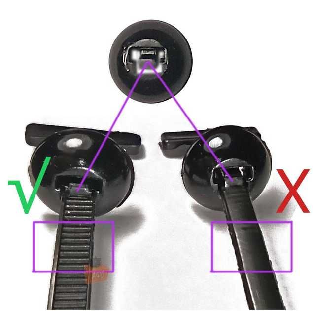 Стяжка кліпса хомут самозатягуючий