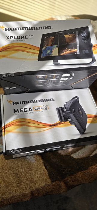 Humminbird xplore 12+mega live 2+karta zero lines