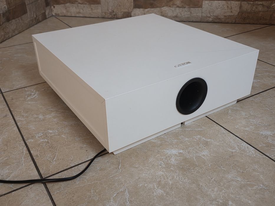 Subwoofer aktywny CANTON ASF 75 SC biały
