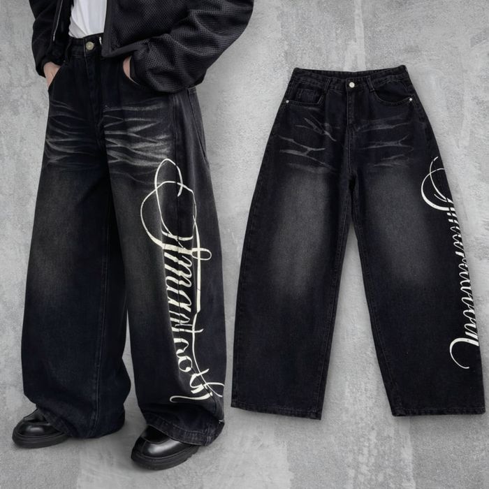Широкі Джинси / Baggy Opium Wide Jeans / Jaded London Style