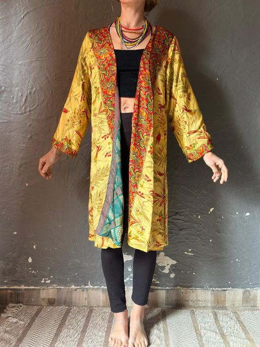 Kimono dwustronne narzutka z Indii