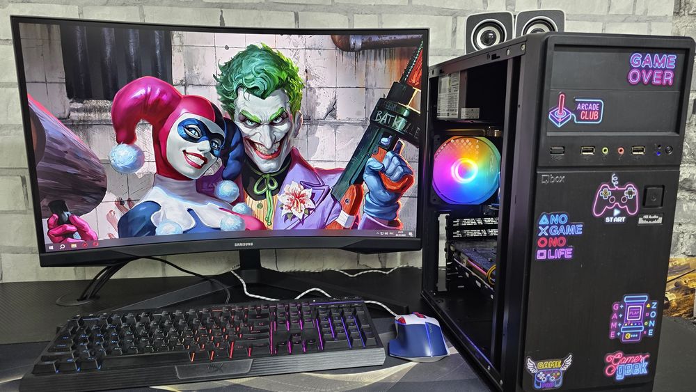 Мощный Пк 1060 i5 4590 cs2 rust gta5 pubg dota2 gtav wot