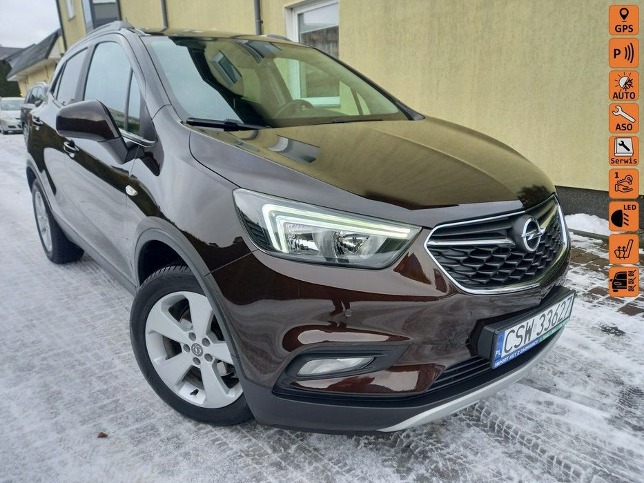 Opel Mokka X 1.6Benz 115KM Navi Grzane Fotele i Kierownica BardzoZadbana Bezwypadek