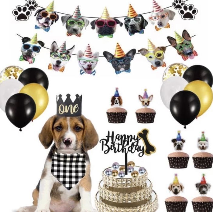 Bolos de aniversários para cães/gatos