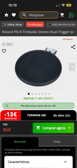 Vendo FAME DD-6500