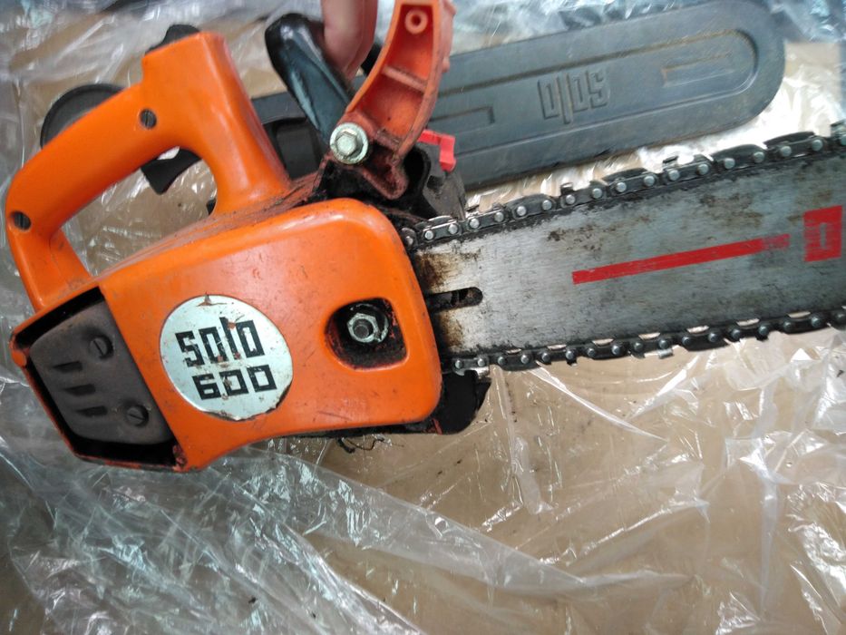 piła pilarka spalinowa tajga drużba  solo 600 gałęziówka  oleo mac  husqvarna stihl prowadnica