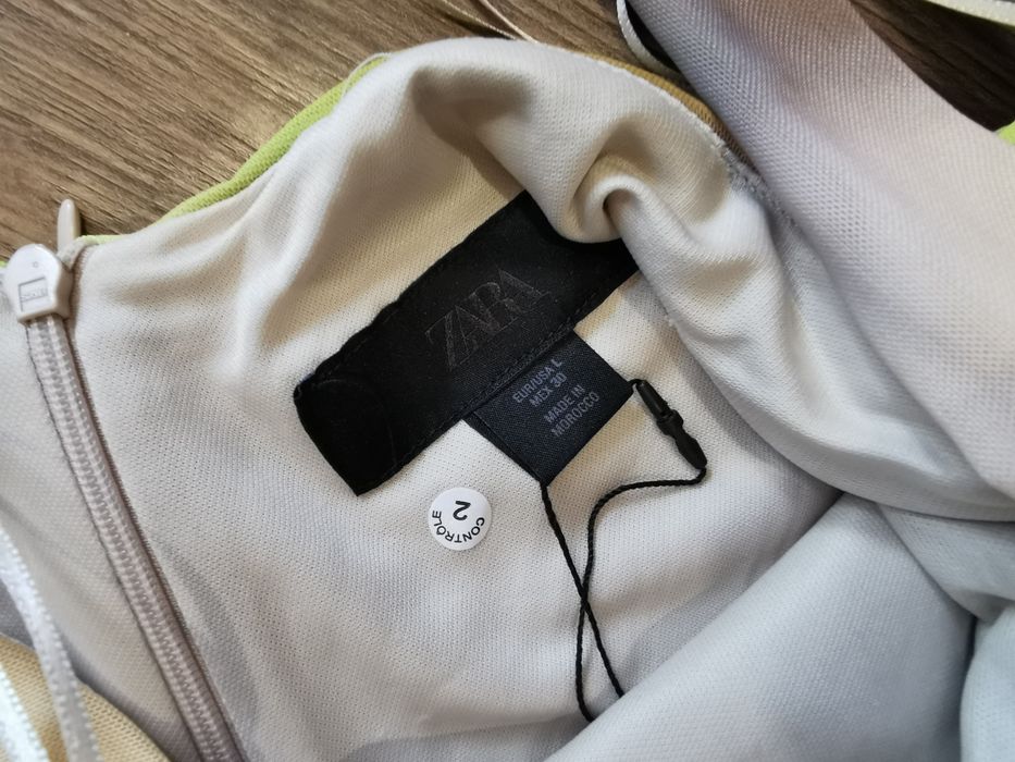 Długa sukienka zara suknia midi maxi na lato L 40