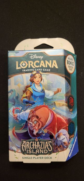 Lorcana Disney english booster box, deck, gift