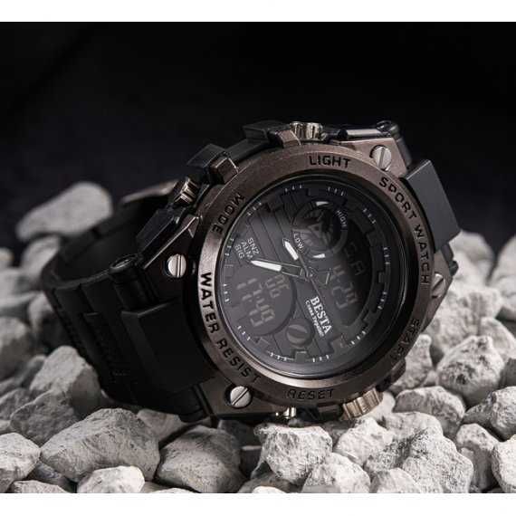 Чоловічий тактичний годинник SANDA titanium Японія