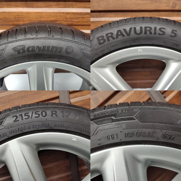 Комплект коліс Toyota Avensis T-25  2.2 D_Cat 5*114,3 R17//215*50R17