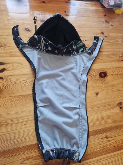 nowiutka kurtka 4w1 Greyse chabry M softshell