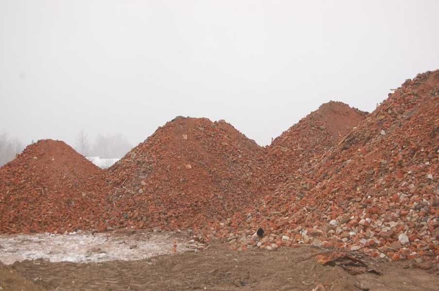 Gruz kruszony ceglano-betonowy  Kruszywo ceglane TRANSPORT