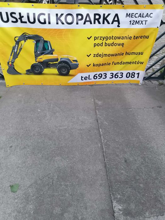 Usługi koparkowe