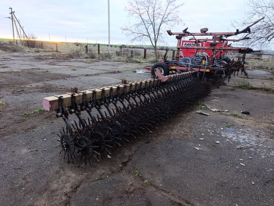 Продам ротаційну борону 6м
