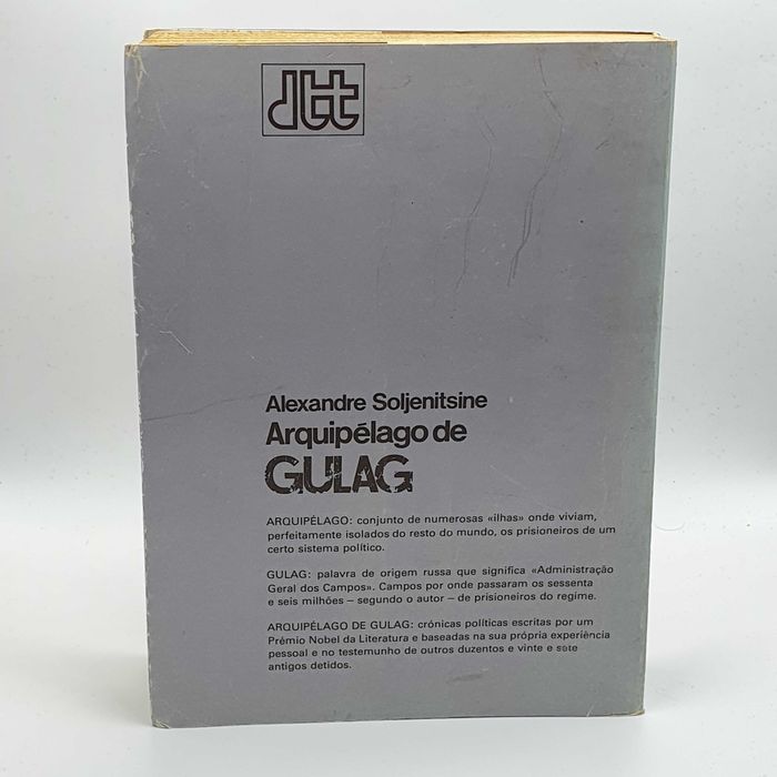 Livro Ref-PAR3 - Alexandre Soljenitsine - Arquipelago de Gulag I