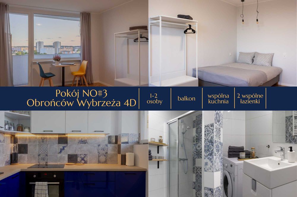 Nowoczesne Apartamenty - Blisko morza - nawet do 4 osób